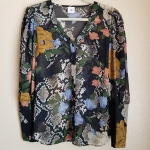 Cabi Snake Charmer Blouse